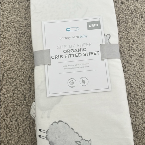 Pottery Barn Kids Baby Crib Set - Crib Skirt and 3 Fitted Crib Sheets - Picture 4 of 10